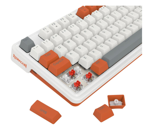 REDRAGON Gloria (red switches) K664WOG-RGB - 1247542 - zdjęcie 8